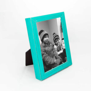 Teal Rustic Photo Frame - Image 2