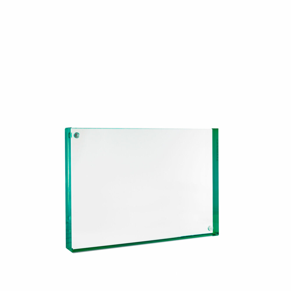 Green Acrylic Frame Frame Center