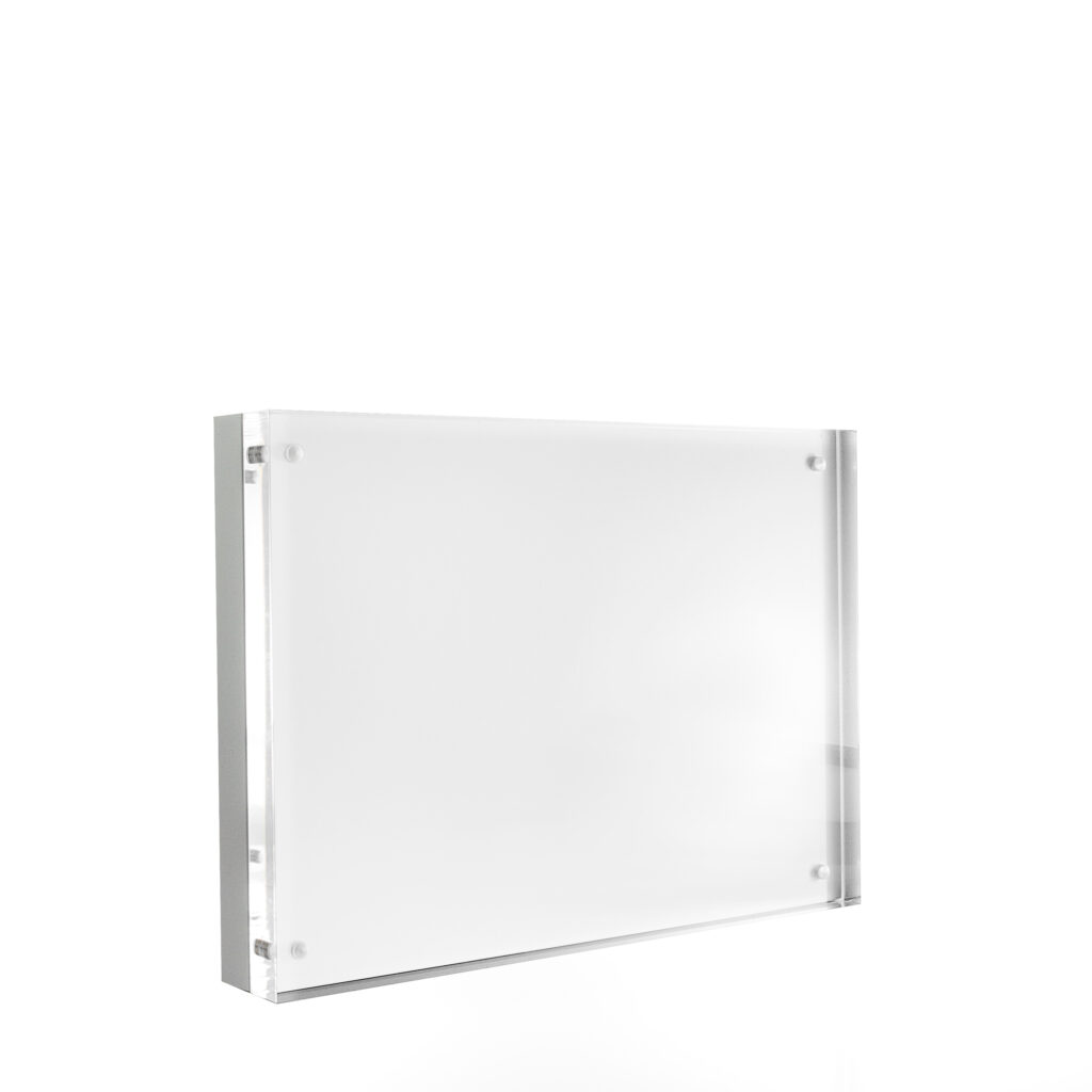 Graphite Acrylic Frame Frame Center