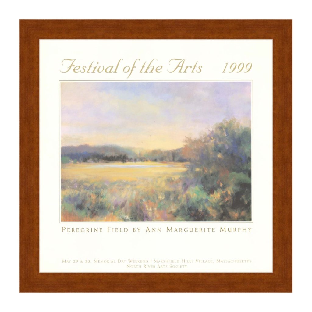 NRAS Festival Poster 1999 Ann Marguerite Murphy Frame Center 25.00100.00