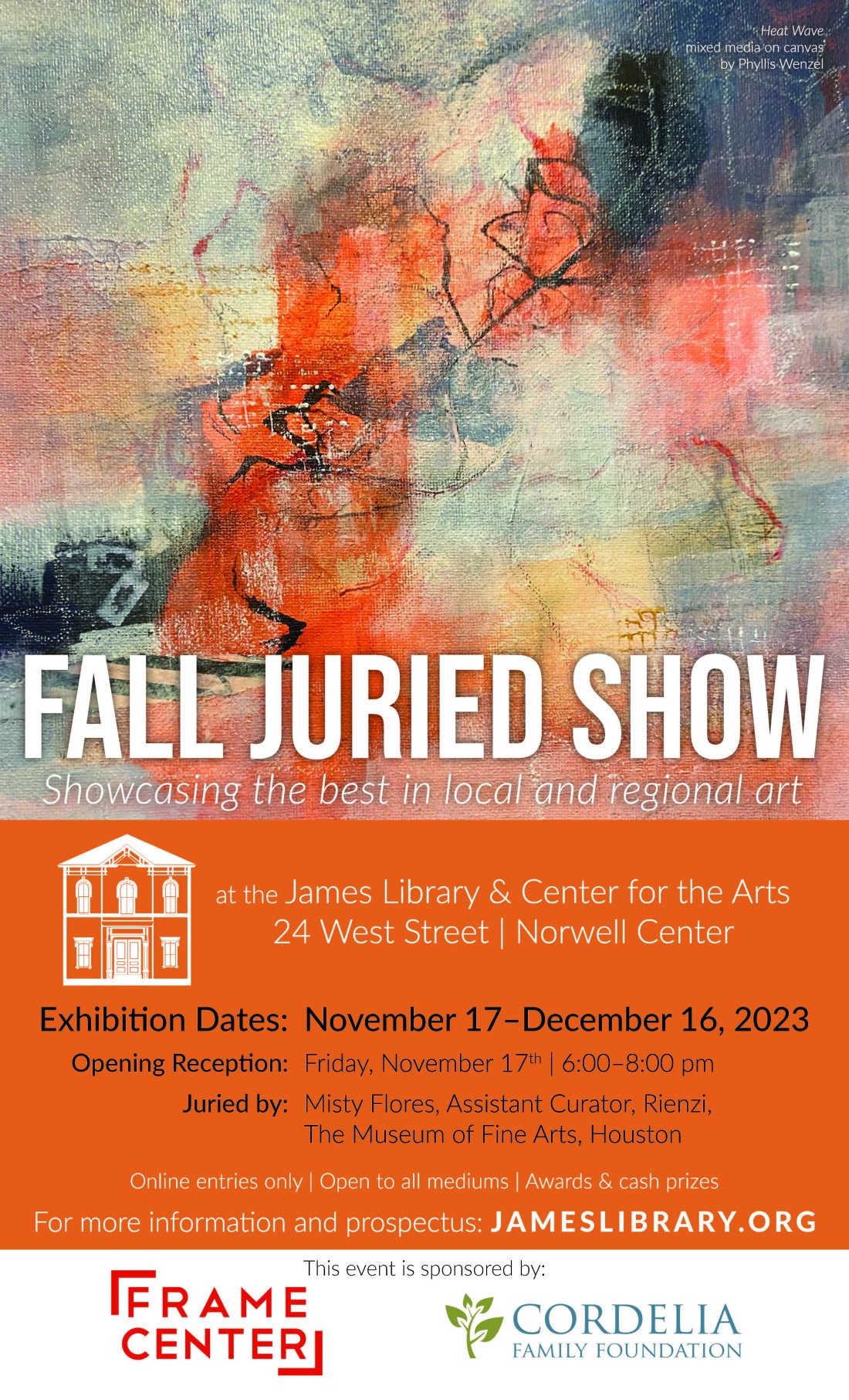 Fall Juried Show at the James Library Frame Center