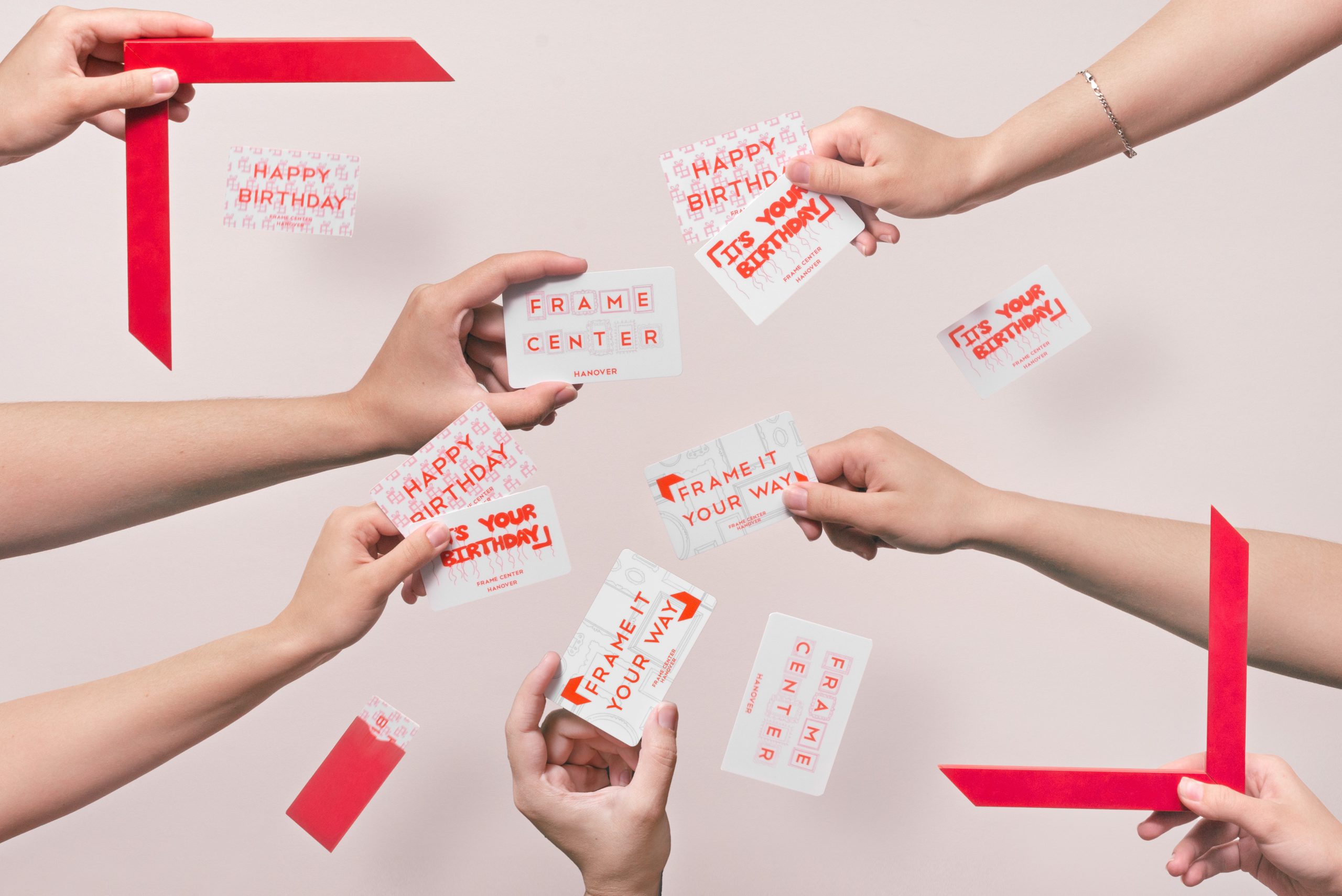 Gift cards from Frame Center